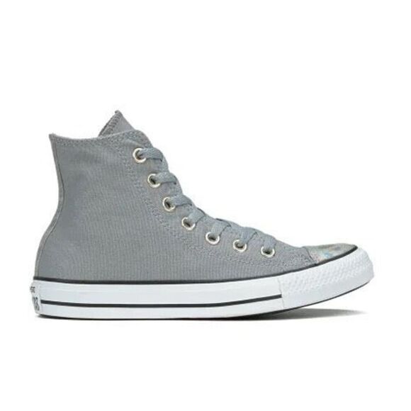Converse Women's Chuck Taylor All Star Oil Slick Toe Cap Hi-Top Trainers - Picture 3 of 13